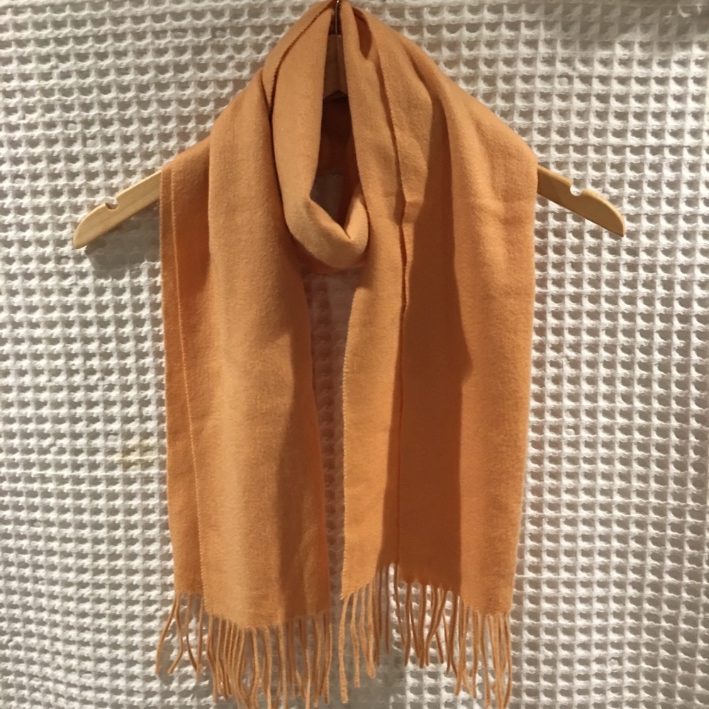 Cashmere blend scarf. 12"x60"